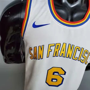 Warriors San Francisco YOUNG#6 White 2