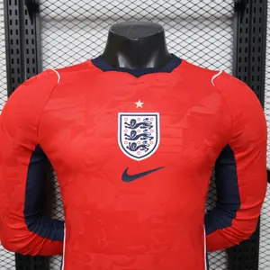 2026 World Cup England Away Kit Player Version Soccer Long Sleeve Shirt AAAAJersey Dropship Yupoo 6