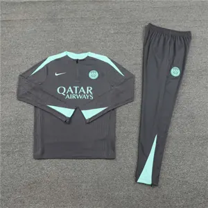 24-25 PSG Player Version Long Sleeve Training Suit Football Shirts 2