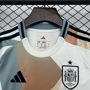 2025 Spain Women's Euro Away Kid Kits Youth Apparels AAAAJersey Supply Yupoo 7