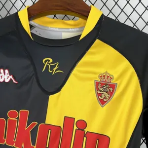 01-02 Zaragoza Away Retro Kit Classic T-Shirt AAAAJersey Supply Yupoo 3
