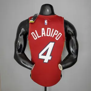 New Miami Heat Jordan OLADIPO#4 Burgundy 8