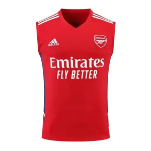 22-23 Arsenal vest training suit kit red 14