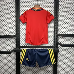 2012 Spain Home Retro Kid Kits Youth Apparels Sport AAAAJersey Yupoo 1