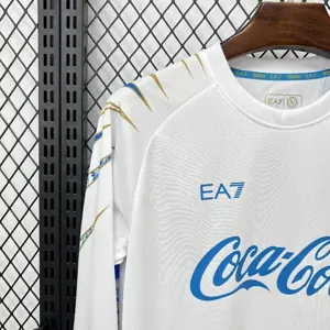 25-26 Napoli Special Edition Kit Soccer Long Sleeve T-Shirt AAAAJersey Supply Yupoo 4