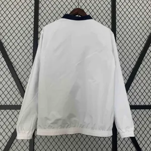 23-24 PSG Reversible Windbreaker White&Navy Double-Sides Jacket Soccer Jerseys For Sale 6