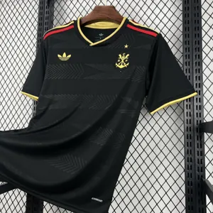 25-26 Flamengo Special Edition Kit Football Black T-Shirt AAAAJersey Supply Yupoo 8