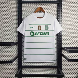 23-24 Sporting Lisbon Away Kit with Champion Customization Football AAAAJersey Supplier 1