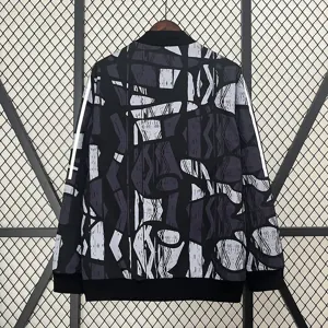 24-25 Arsenal Grey&black Windbreaker Jacket Football AAAAJersey Yupoo 5
