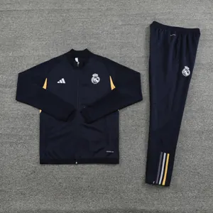 23-24 Real Madrid Black Jackets Suits Soccer Jerseys Yupoo 2