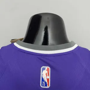 75th Anniversary Kings Williams#55 Black Purple 8