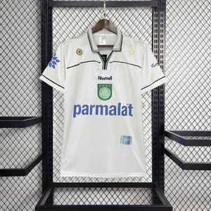 99-00 Palmeiras Away Retro Kit Vintage Shirt AAAAJersey Supplier Yupoo