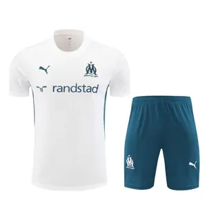 24-25 Marseille Training Soccer Jerseys Football Shirts