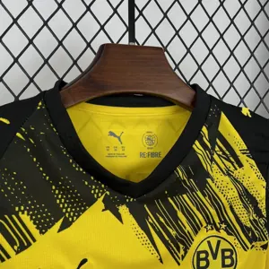 25-26 Borussia Dortmund Home Kids Kits Youth Apparels Yellow AAAAJersey Supplier Yupoo 2