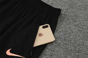 Polo PSG black pink-sleeves 7