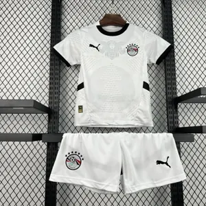 2026 World Cup Set Egypt Away Kids Kit Football Youth Apparels AAAAJersey Supply Yupoo 6 5