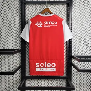 23-24 Braga Home Size S-XXL Soccer Jerseys 8