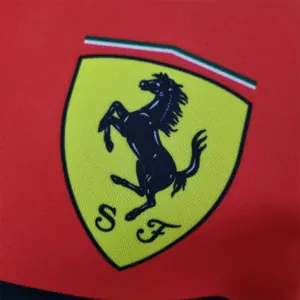 2022 F1 Formula One; Ferrari racing suit crew neck red 55 2