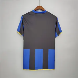 08-09 Inter Milan UCL home with patch and fonts 6