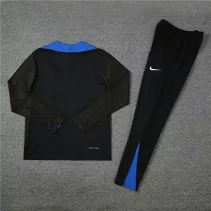 24-25 Inter Milan Long Sleeve Tracksuit Black Training Suits Football AAAAJersey Supplier 1