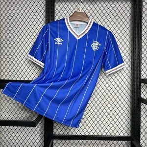 82-84 Rangers Home Retro Kit Vintage Shirt Sport AAAAJersey Yupoo 1