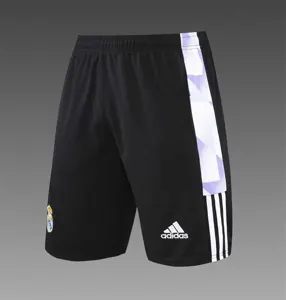 22-23 Real Madrid training suit short sleeve kit white and blue colorblock 19
