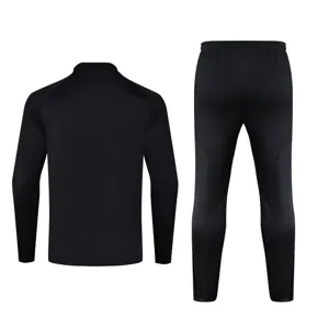 23-24 Sporting Lisbon Long Sleeve Kits Black Training Suits Football Jerseys Yupoo 3