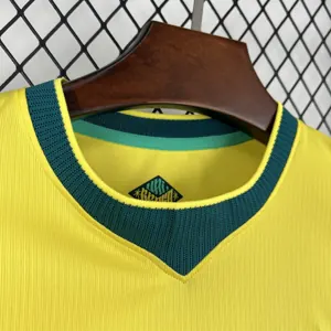 World Cup 2026 Brazil Mens Home Kit Football Long Sleeve Shirt AAAAJersey Supply Yupoo 9 6