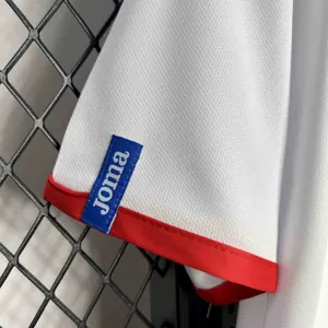 01-02 Rayo Vallecano Home Retro Kit Vintage Shirt AAAAJersey Supplier Yupoo 1