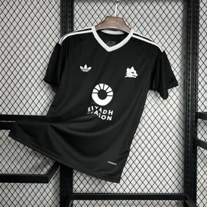 24-25 Roma Black GoalKeeper Kit Soccer Uniforms Soccer AAAAJersey Yupoo 1