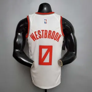 WESTBROOK#0 Rockets City Edition White 4