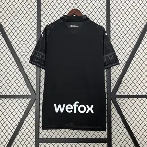 23-24 AC Milan Fouth Kit Black Shirt Jerseys World Yupoo 1