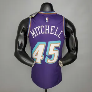MITCHELL#45 Retro Jazz Snow Mountain Edition Purple 4