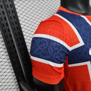 2026 World Cup Norway Home Soccer Shirt Player Version 3