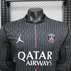 2025-26 PSG Away long sleeved football jersey player version AAAA Jersey Drop ship Yupoo 9