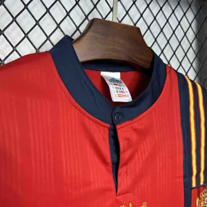 1996 Spain Home Retro Kit Vintage Shirt Sport AAAAJersey Yupoo 4