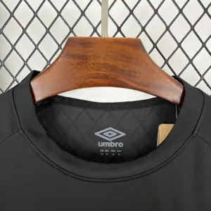 25-26 Santos Black Goalkeeper Kit Soccer T-Shirt AAAAJersey Supply Yupoo 6