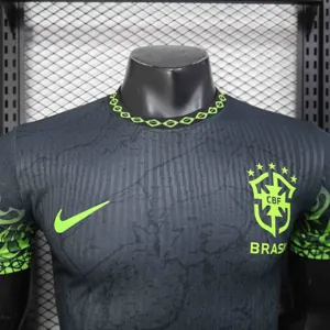 2025 Brazil Black Kit Special Edition Player Version Soccer AAAAJersey Yupoo 5