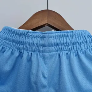 2022 Los Angeles Clippers City Edition Blue NBA Shorts 5