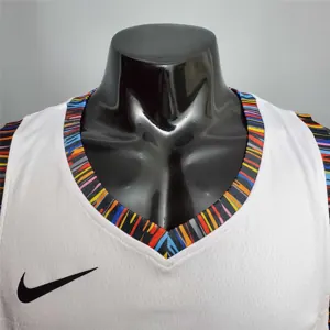 Durant #7 Brooklyn Nets City version white 6