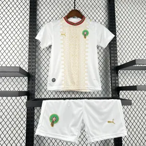 2026 World Cup Morocco Away Kids Kit Football Youth Apparels AAAAJersey Supply Yupoo 6 6
