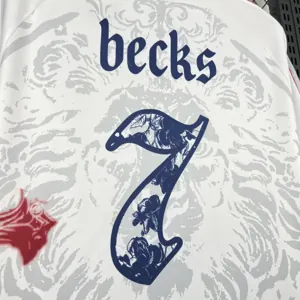 2025 England Becks #7 Special Edition Soccer T-Shirt AAAAJersey Supply Yupoo 2