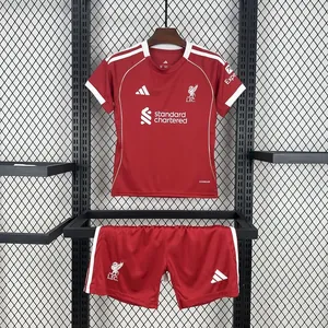 25-26 Liverpool Home Kid Kits Youth Apparels AAAAJersey Wholesale Yupoo