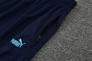 22-23 Marseille vest training suit kit dark blue white 7
