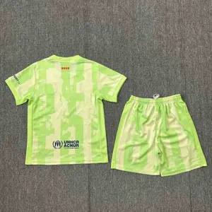 24-25 Barcelona Third Kids Kits Youth Apparels AAAAJersey Supplier Yupoo 1