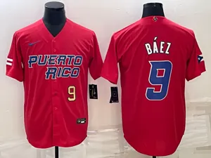 Puerto Rico 2023 World Cup Baseball Jerseys 23
