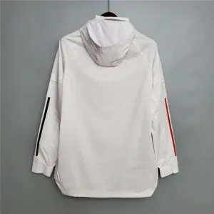 20-21 Manchester United whiteblack red edg windbreakere 1