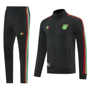2026 Jamaica Mens Kit Black Full Zipper Jacket Soccer Tracksuit Yupoo 6 2