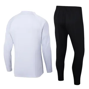 23-24 PSG Long Sleeve Tracksuit White Training Suits Football Replicas Yupoo 2