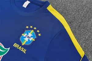 26-27 Jordan Brazil Mens Color Blue Kit Training Suit Yupoo 7 2